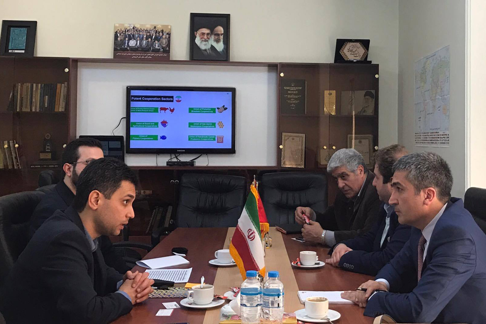 Business delegation toward iranian authorities – Tahran Iran